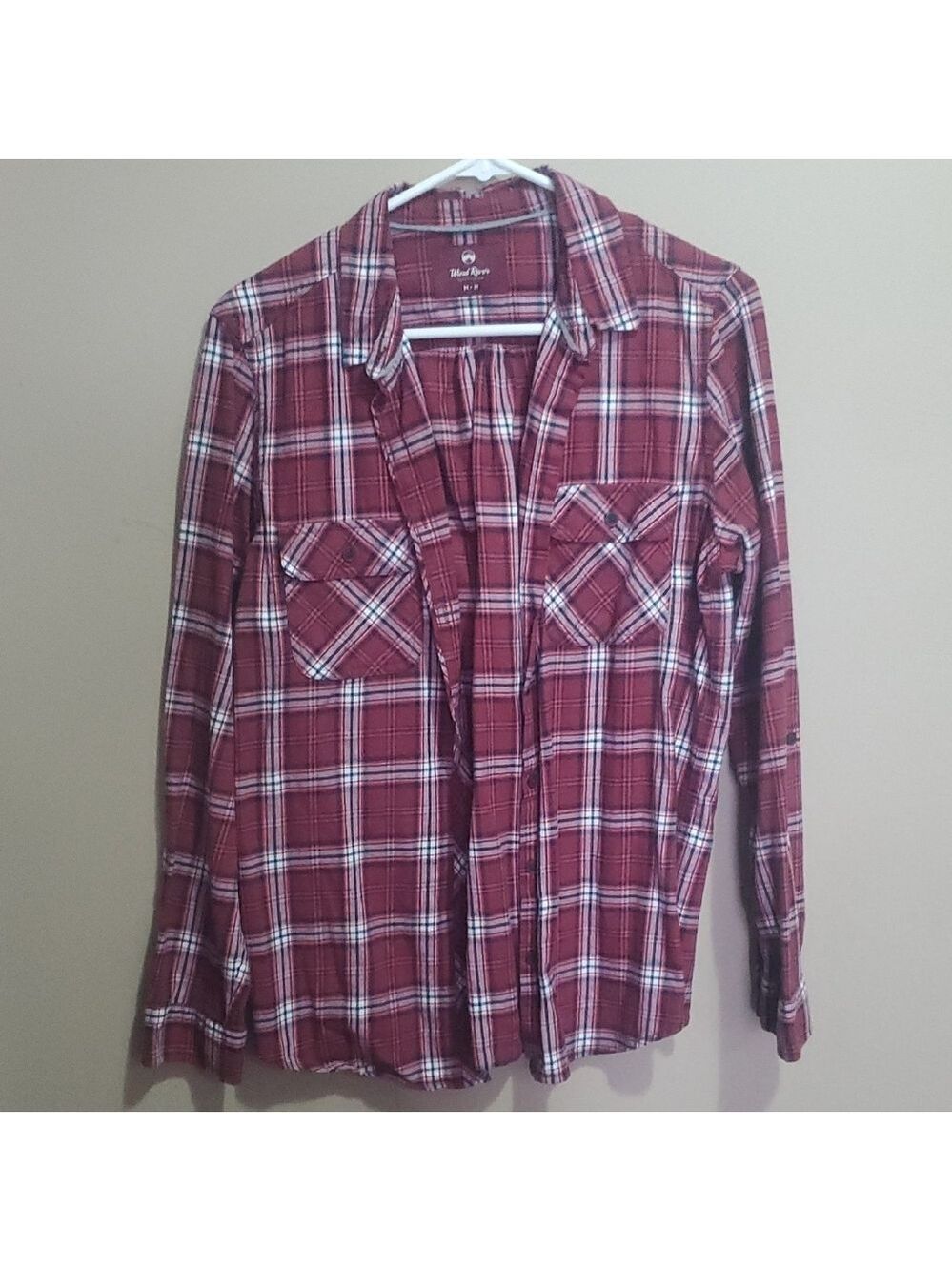 Windriver Red Plaid Shirt Size Medium